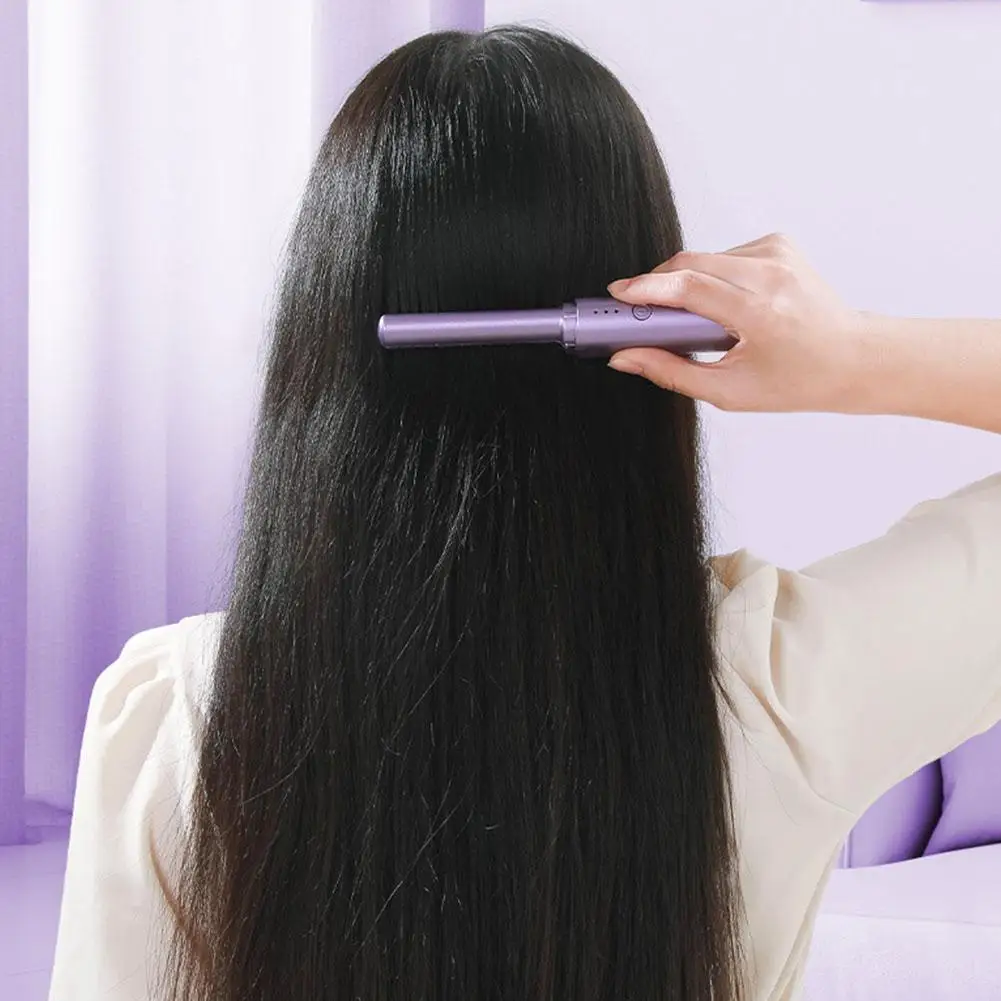 Plancha de pelo inalámbrica 2 en 1