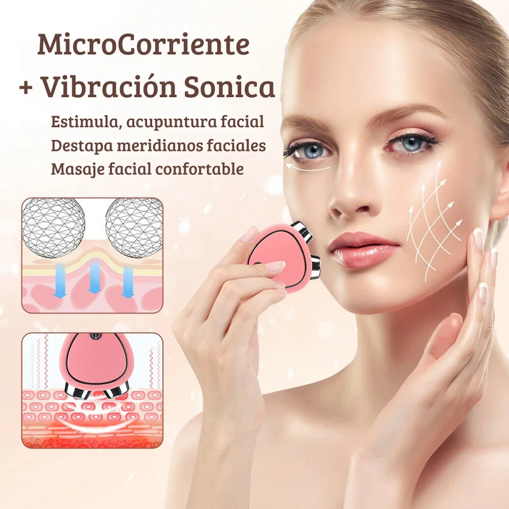 Masajeador Facial Con Microcorriente