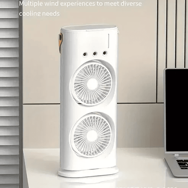 Ventilador de aire acondicionado doble