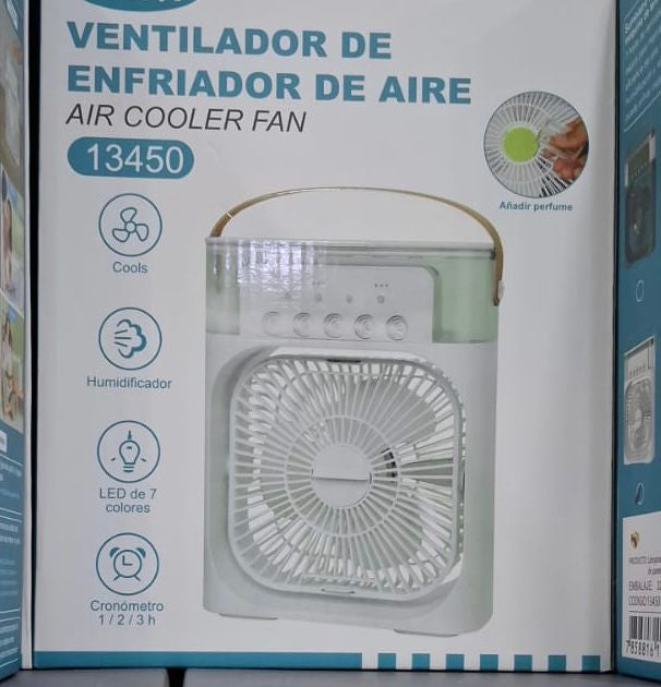 Ventilador portátil con Humificador