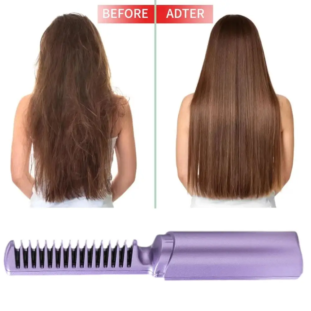 Plancha de pelo inalámbrica 2 en 1