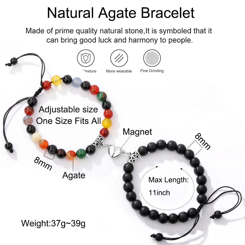 PACK Pulsera magnética para parejas